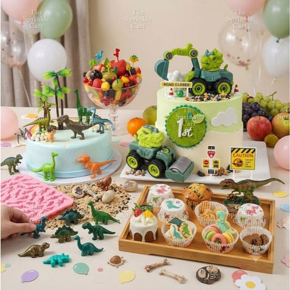 Dinosaur Theme Baking and Bento Packed Lunch Decoration and Toy Party Supplies TSC