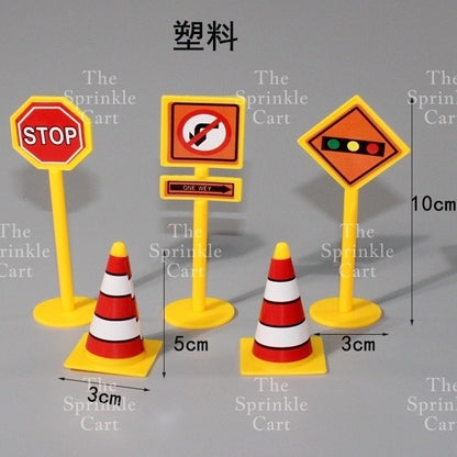 Superhero League  and Transportation Vehicle Boy Theme Cake Toy Topper Decoration TSC