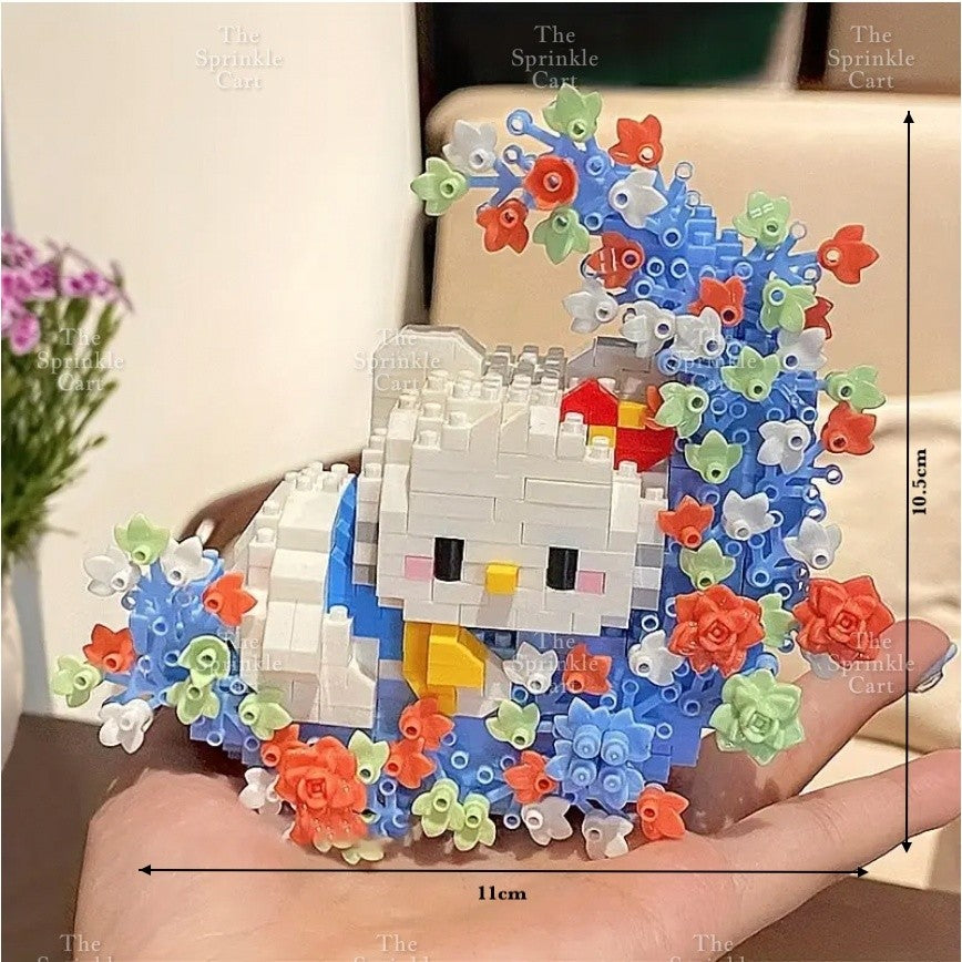 3D Building Blocks and Cardboard Puzzle Toy Assembly for Fun Pastime and DIY Decoration TSC