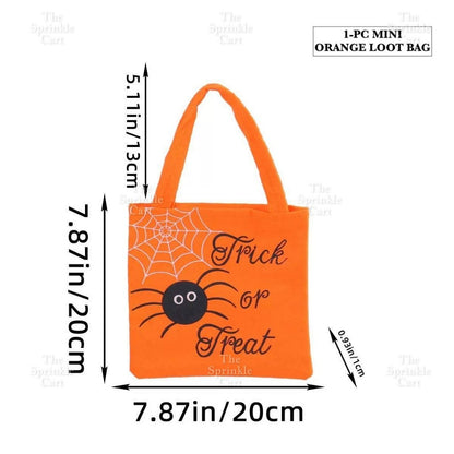 Halloween Theme Sprinkles Loot Bag and Topper Decoration TSC