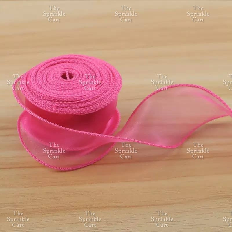Fishtail Ribbon Wave Net Yarn Mermaid Tail for DIY Flower Bouquet TSC
