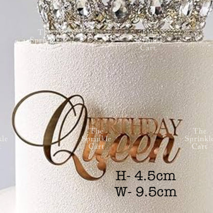 Floral Acrylic Topper Birthday Anniversary Bride to be Mr & Mrs Wedding Anniversary