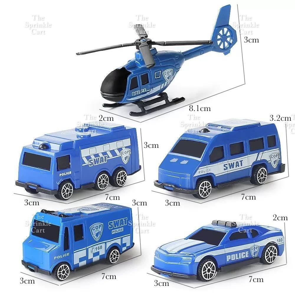 Superhero League  and Transportation Vehicle Boy Theme Cake Toy Topper Decoration TSC