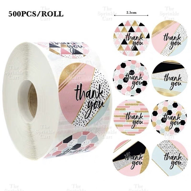 Decorative Sticker Roll for DIY and Occasion Label TSC