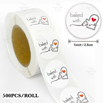 Decorative Sticker Roll for DIY and Occasion Label TSC