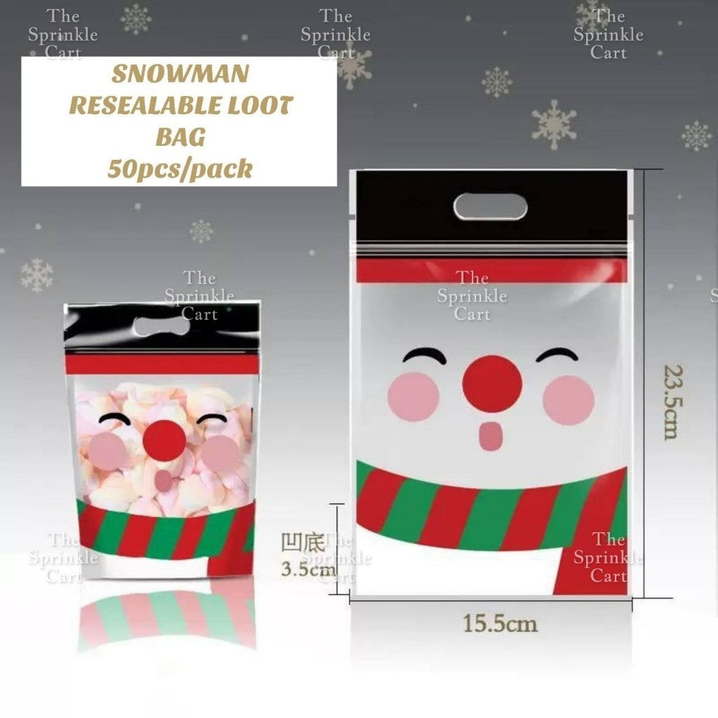 50pcs Christmas Halloween Candy Gift Loot Bag Packaging TSC