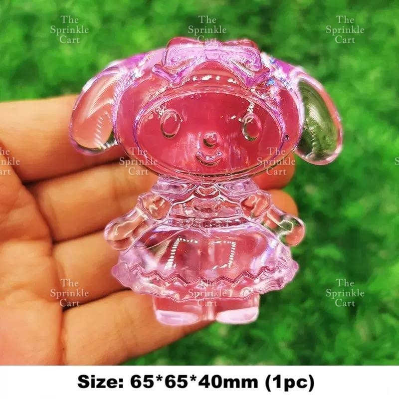 Translucent Crystal Resin Charms Toppers for DIY Cake Decoration Arts and Crafts TSC