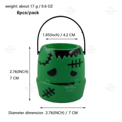Trick or Treat Goodie Candy Bag and Bucket for Adult Children Halloween Party TSC