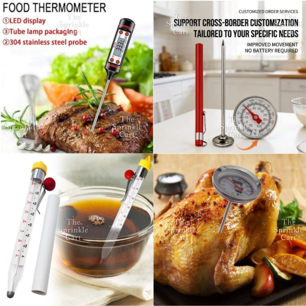Kitchen and Baking Thermometer for Food Candy Deep Fry Use TSC