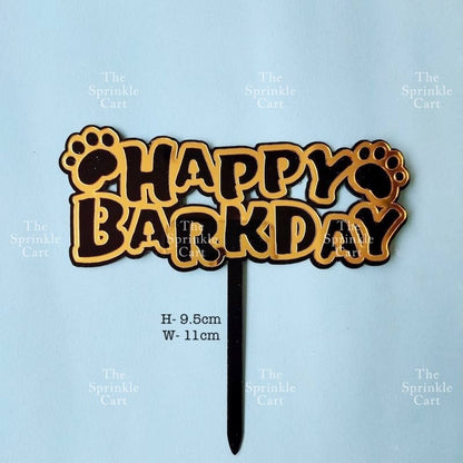 Dog Cat Paw Themed Silicone Molder and Acrylic Topper TSC