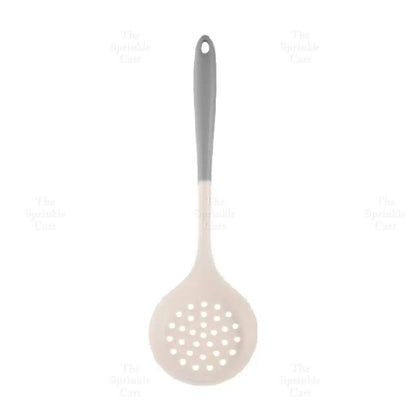 Long Handle Non-Stick Silicone Spatula Ladle Turner Skimmer Kitchen Tool TSC