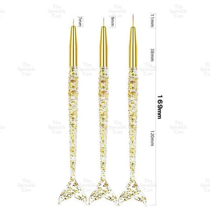Fine Tip Brush for Drawing Painting Sculpting Cake Nail Art Tool TSC