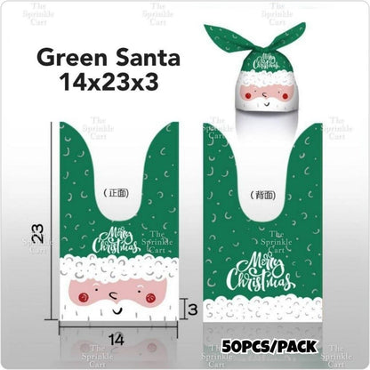 50pcs Christmas Halloween Candy Gift Loot Bag Packaging TSC