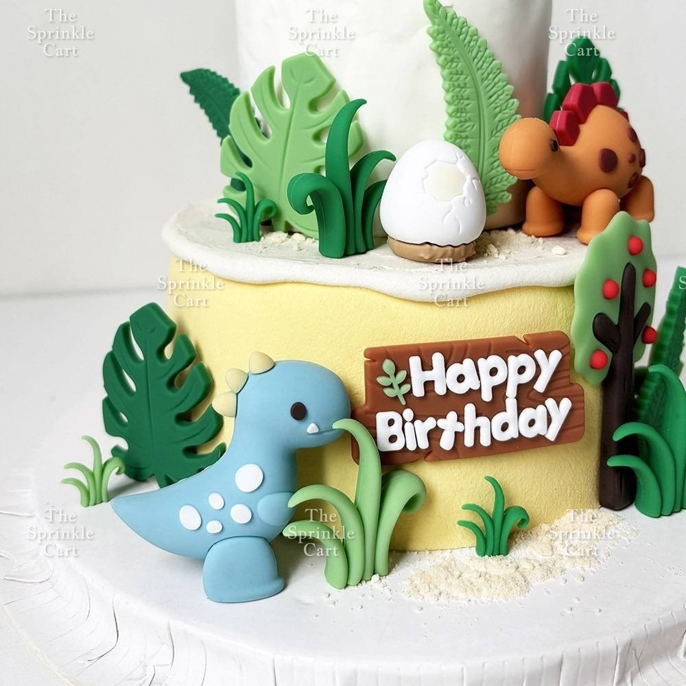 Dinosaur Theme Baking and Bento Packed Lunch Decoration and Toy Party Supplies TSC