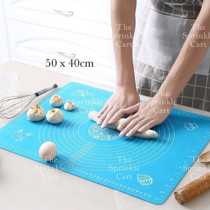 Non Stick Silicone Mat Kneading Dough Mat Cake Pad Silicone Non Slip Mat