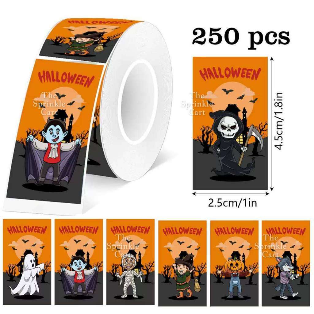 Decorative Sticker Roll for DIY and Occasion Label TSC