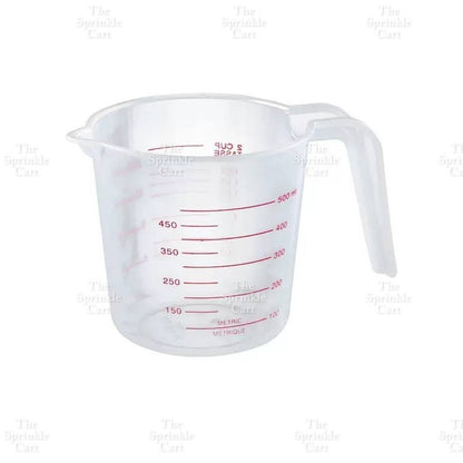 Large Capacity Multi-purpose Handheld Stackable Clear Measuring Cup Set TSC