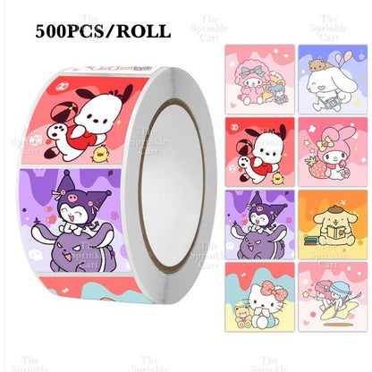 Decorative Sticker Roll for DIY and Occasion Label TSC