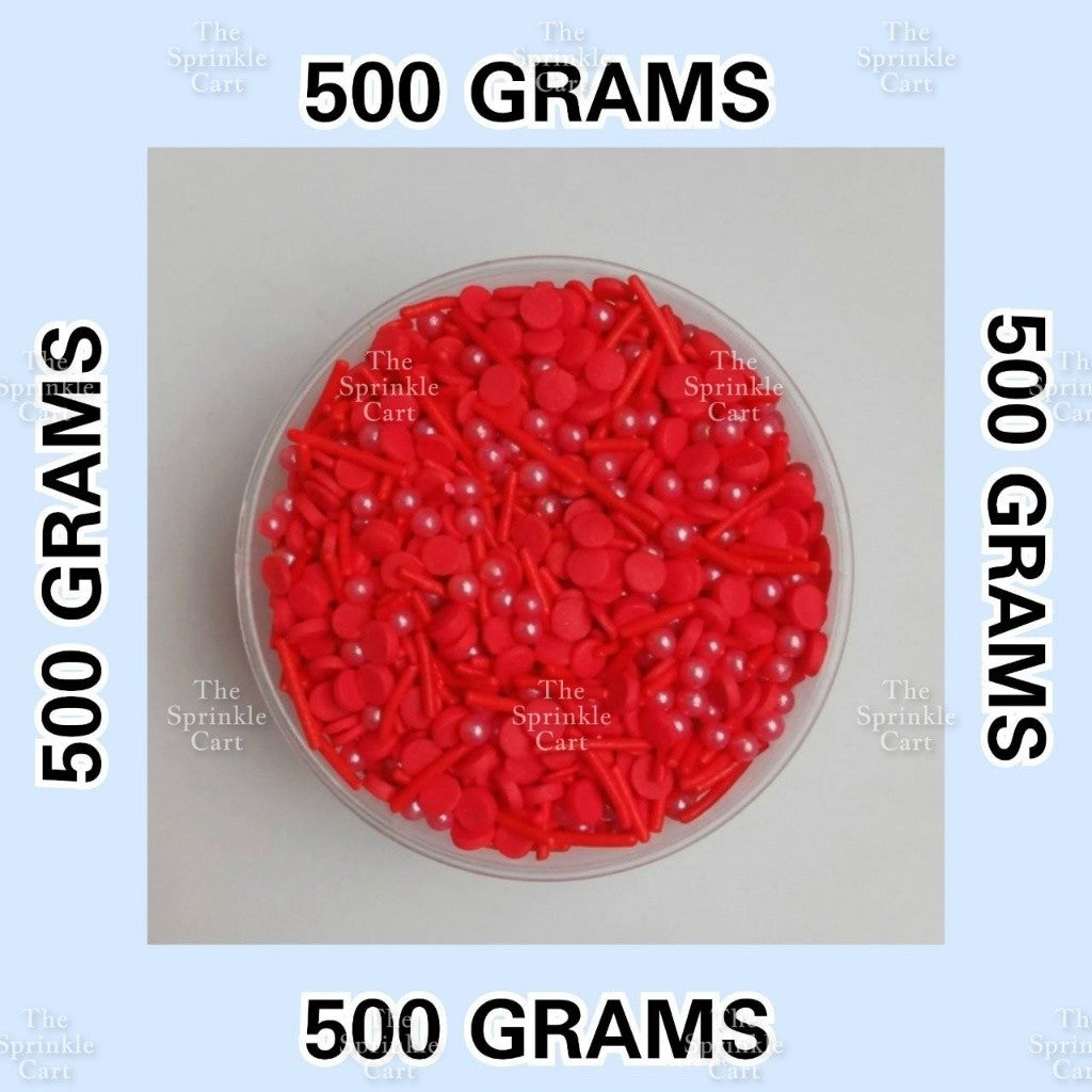 500grams Christmas Valentines Halloween Theme Edible Sprinkles Dragees Cake Decoration TSC