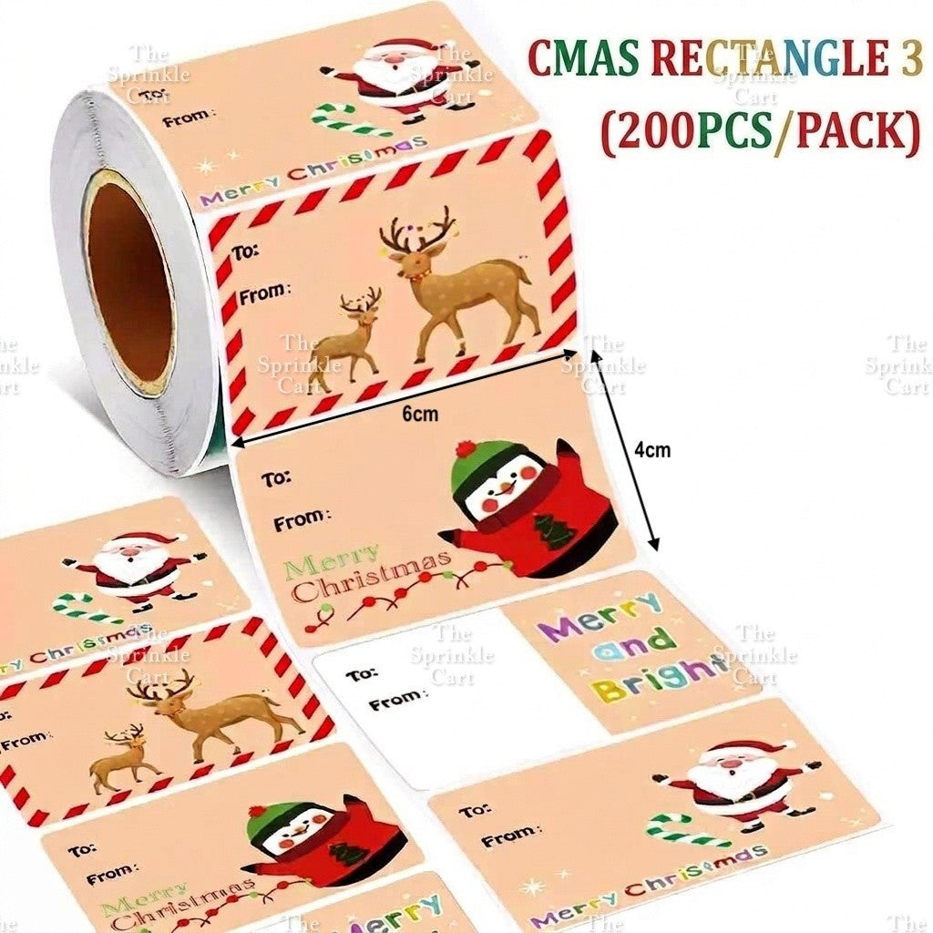 Decorative Sticker Roll for DIY and Occasion Label TSC