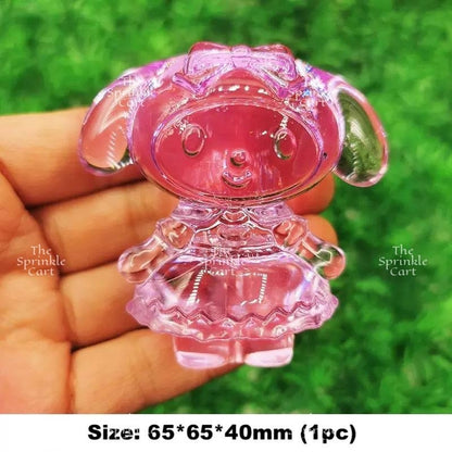 Sanlio Character Toy Cake Topper Souvenir DIY Kulomi Milody Cinnamonrol Decoration TSC