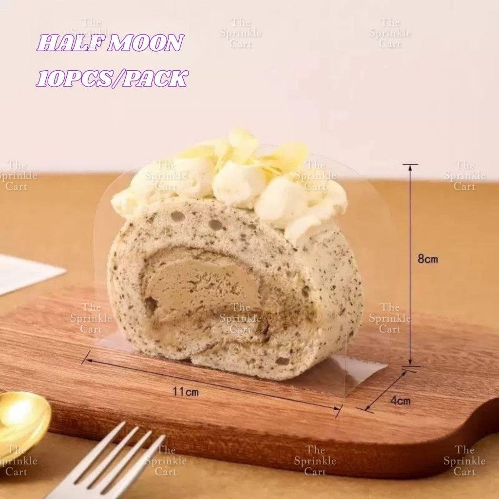 Swiss Roll Greaseproof Divider Liner and Cello Acetate Mousse Cake Border TSC