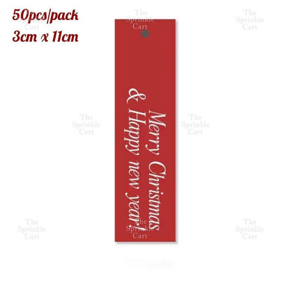 Christmas Sticker and Gift Tag DIY Food Box Sealing Label Packaging TSC