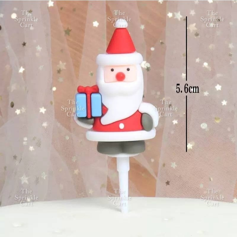 Christmas Cake Topper Polymer Ornament Decoration TSC