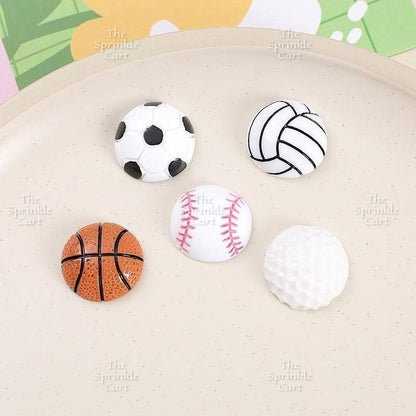 Basketball and Sports Ball Theme Cake Topper for Cake DecorationTSC