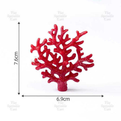 Mermaid Theme Toy Topper Silicone Molder Stencil for Cake Decoration TSC