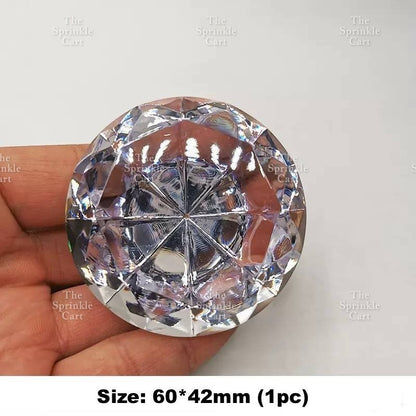 Translucent Crystal Resin Charms Toppers for DIY Cake Decoration Arts and Crafts TSC
