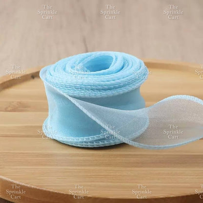 Fishtail Ribbon Wave Net Yarn Mermaid Tail for DIY Flower Bouquet TSC