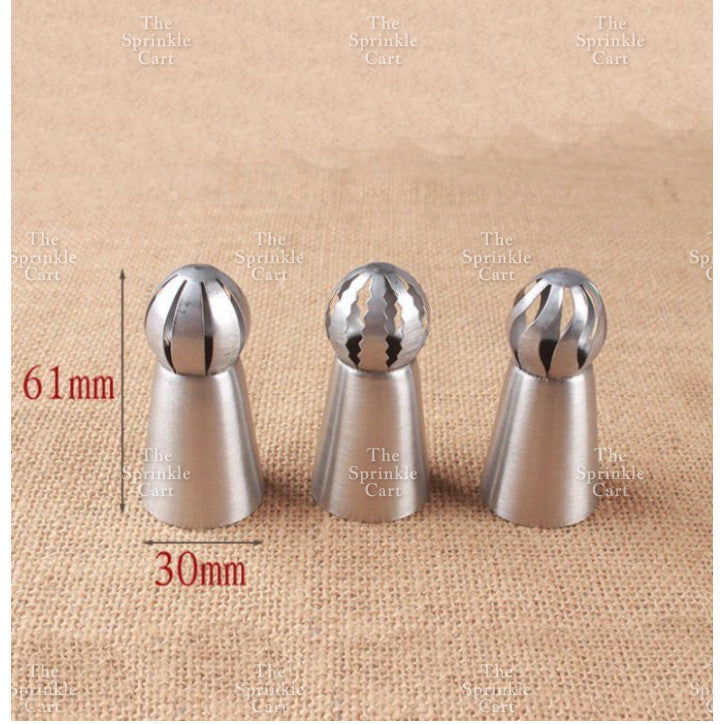 1M 2F 2D 6B 195 Nozzle Tip for Cake Icing Buttercream Pastry Decoration TSC