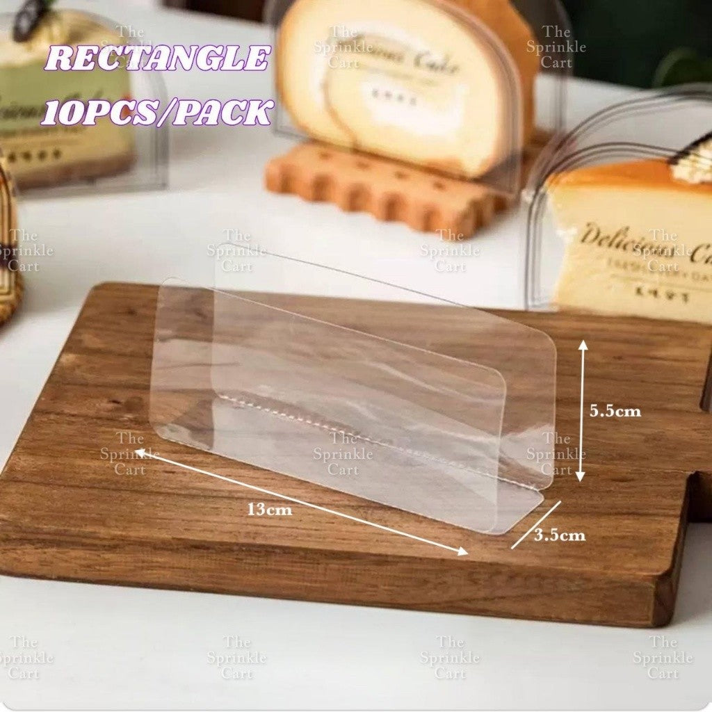 Swiss Roll Greaseproof Divider Liner and Cello Acetate Mousse Cake Border TSC