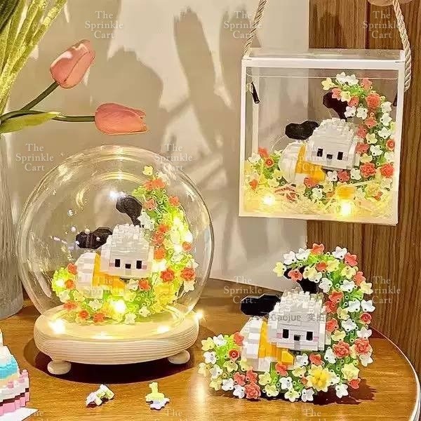 3D Building Blocks and Cardboard Puzzle Toy Assembly for Fun Pastime and DIY Decoration TSC