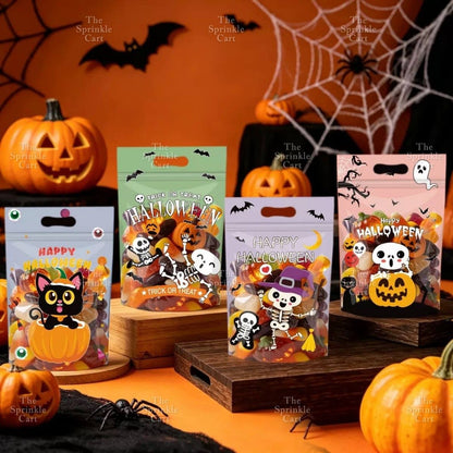Halloween Theme Sprinkles Loot Bag and Topper Decoration TSC