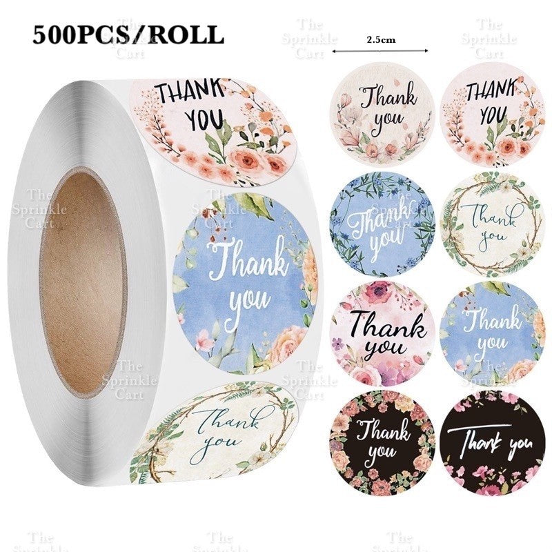 Decorative Sticker Roll for DIY and Occasion Label TSC