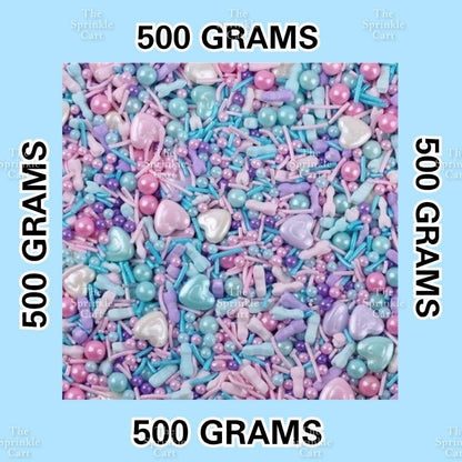 500grams Christmas Valentines Halloween Theme Edible Sprinkles Dragees Cake Decoration TSC