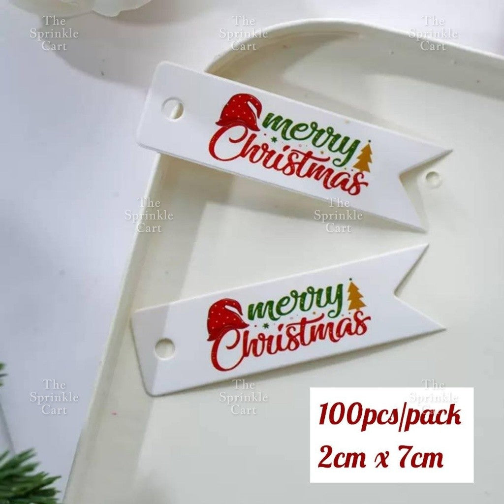 Christmas Sticker and Gift Tag DIY Food Box Sealing Label Packaging TSC