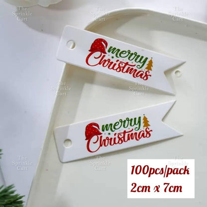 Christmas Sticker and Gift Tag DIY Food Box Sealing Label Packaging TSC