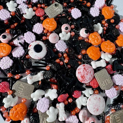 Edible Sprinkles Dragees for Christmas Halloween Valentines Theme Cake Decoration TSC