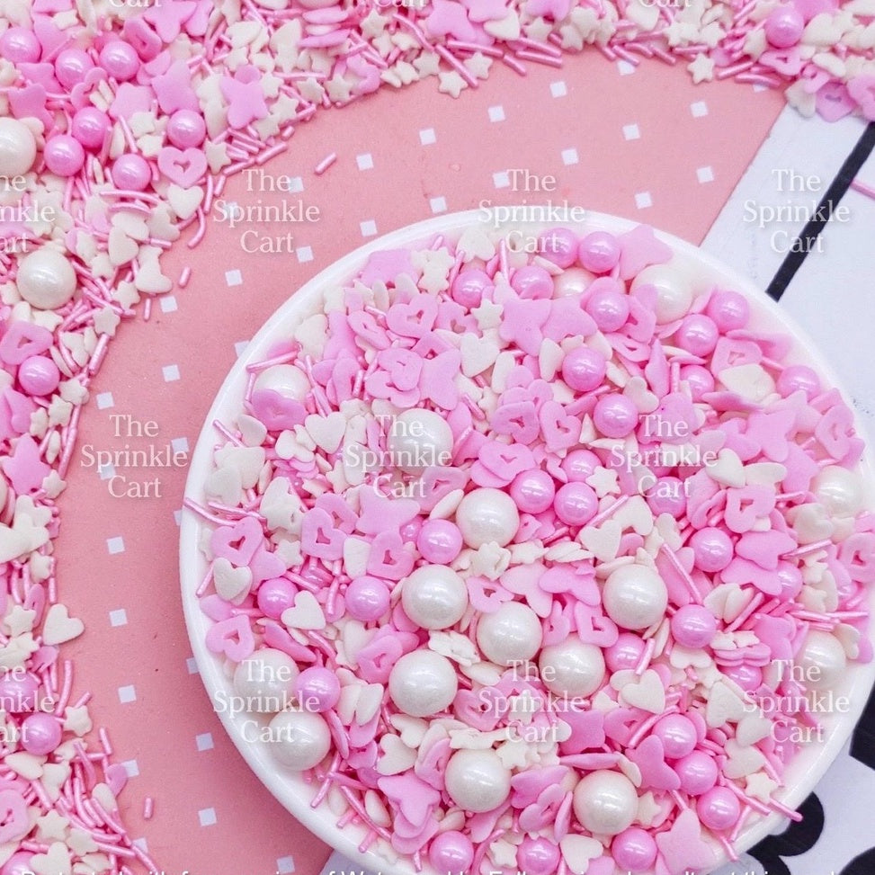 Edible Sprinkles Dragees Pearl Cake Decoration Sprinkle 50grams Confetti