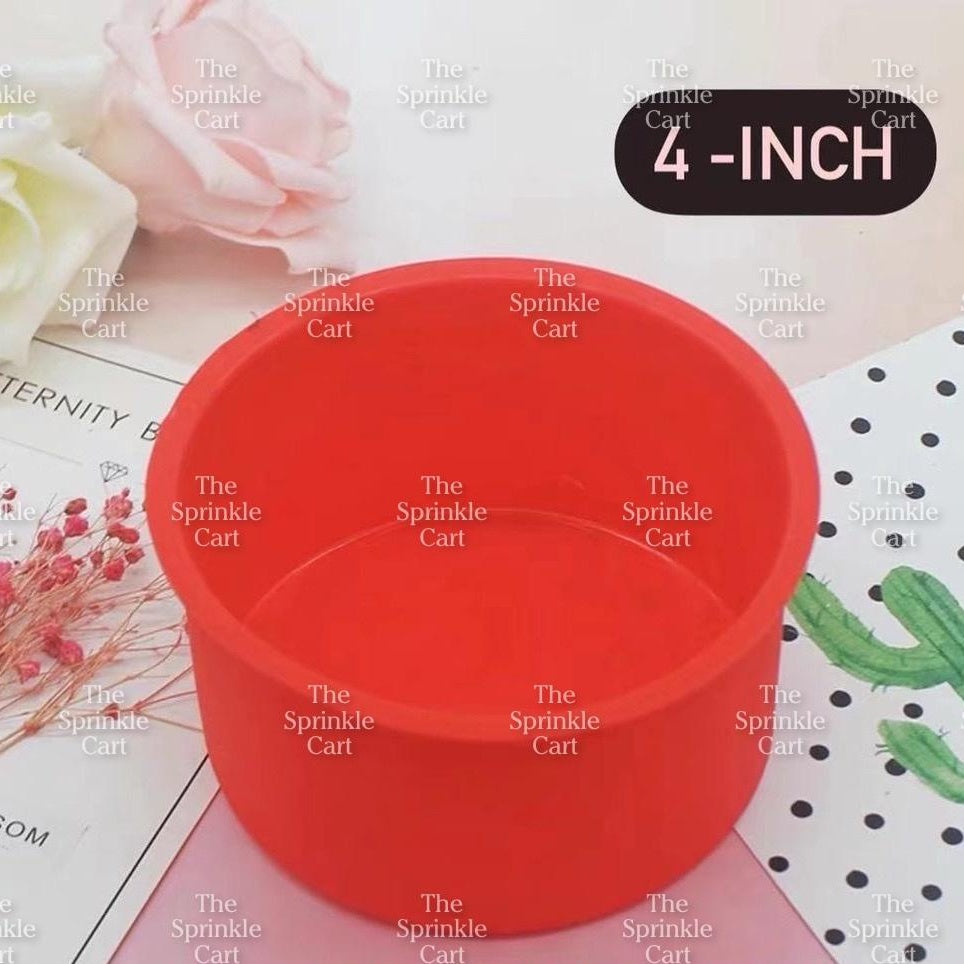Round Silicone Bento Cake Shape Molder Kitchenware for Baking and Cooking