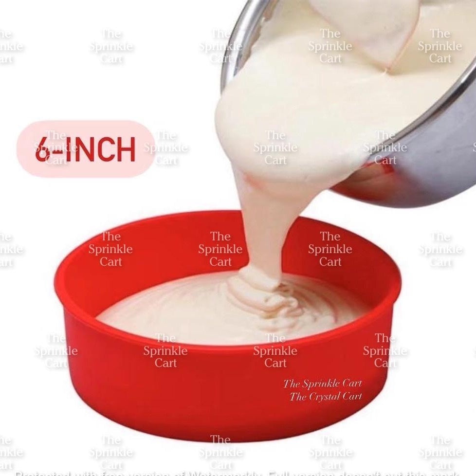 Round Silicone Bento Cake Shape Molder Kitchenware for Baking and Cooking