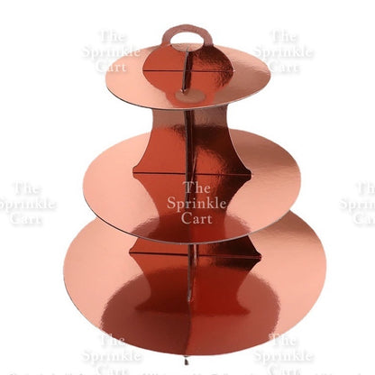 3-Layer Cupcake Stand Cake And Dessert Displays Birthday Party Celebration Themed Cupcake Holder