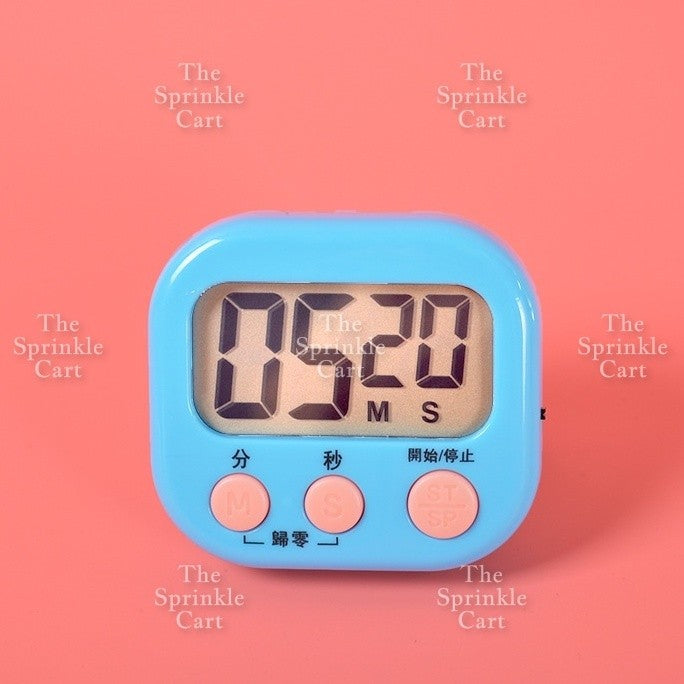 LCD Digital Kitchen Timer for Cooking Baking Timer Count Magnetic Multipurpose TSC