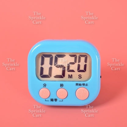 LCD Digital Kitchen Timer for Cooking Baking Timer Count Magnetic Multipurpose TSC
