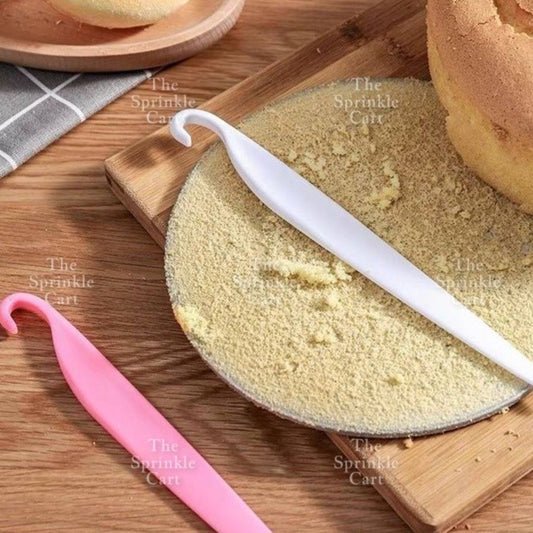 1pc Cake Demolding Chiffon Cake Separator Scraper of Molder Divider Plastic Stripping TSC