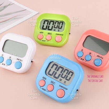 LCD Digital Kitchen Timer for Cooking Baking Timer Count Magnetic Multipurpose TSC