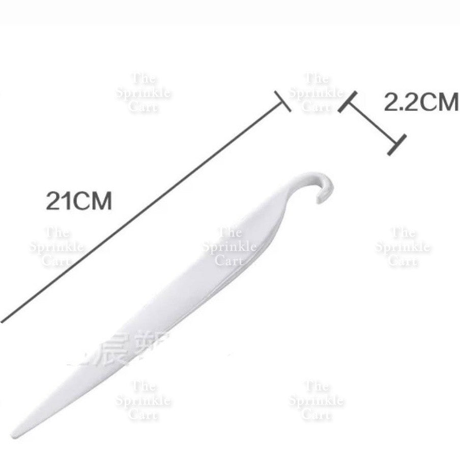 1pc Cake Demolding Chiffon Cake Separator Scraper of Molder Divider Plastic Stripping TSC
